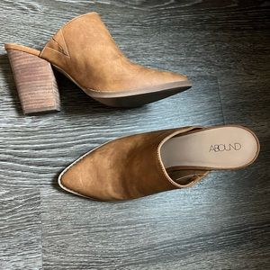 Abound Block Heel Mule Booties
